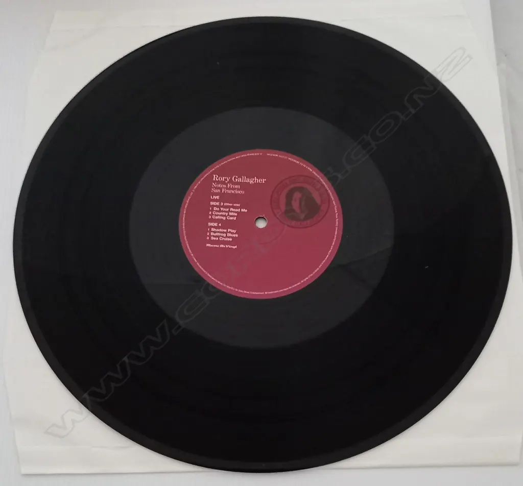 Rory Gallagher, Notes From San Francisco, (Triple Album) Image 1++